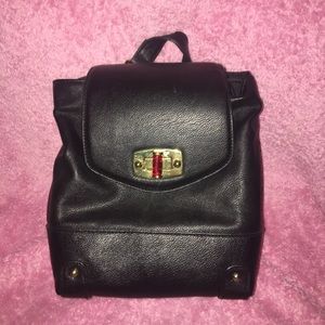 Merona Faux Leather Backpack Purse